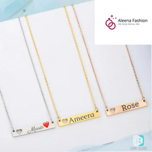 Personalized Name  Pendants Necklace