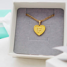 Load image into Gallery viewer, 18k Gold Plated A-Z initial letter pendant necklace

