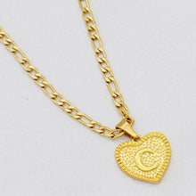 Load image into Gallery viewer, 18k Gold Plated A-Z initial letter pendant necklace
